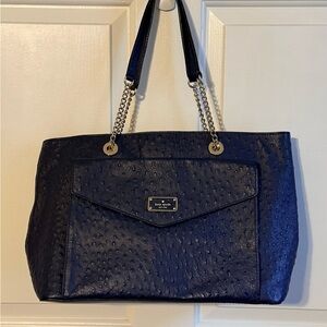 Kate Spade Halsey A La Vida Leather Textured Tote